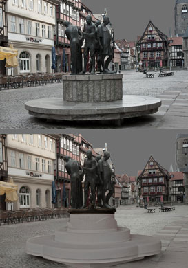 Kuckucksmahl, Eberbach - Bildhauer Wolfgang Dreysse